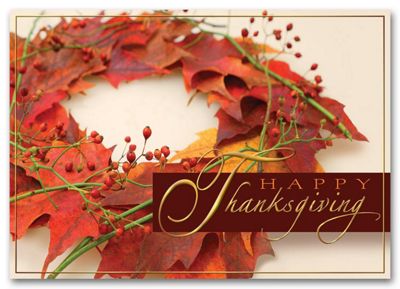 Memorable Thanksgiving Card - Office and Business Supplies Online - Ipayo.com