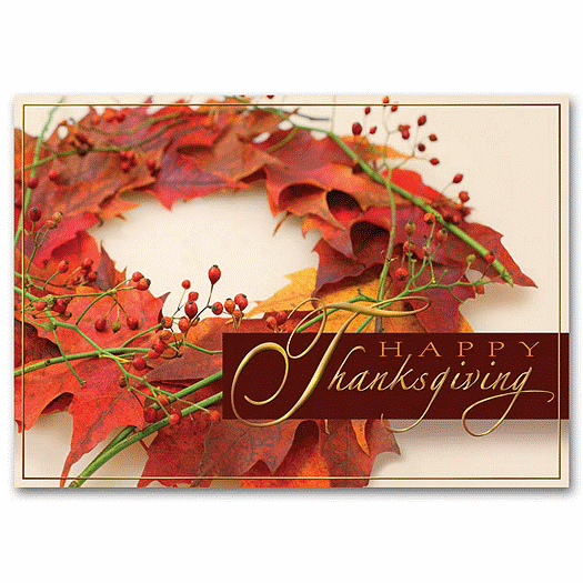 Memorable Thanksgiving Card - Office and Business Supplies Online - Ipayo.com