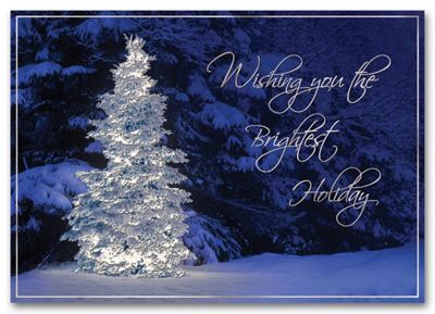 Glistening Wonder Holiday Card