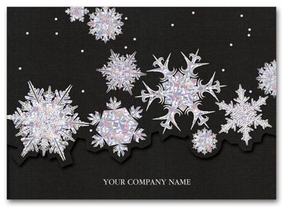 Jeweled Starlight Holiday Card