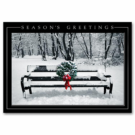 Quiet Celebration Holiday Card - Office and Business Supplies Online - Ipayo.com