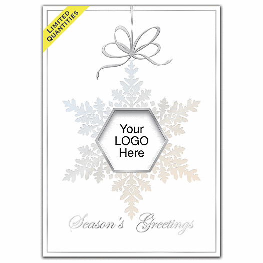 Window Ornament Holiday Logo Cards