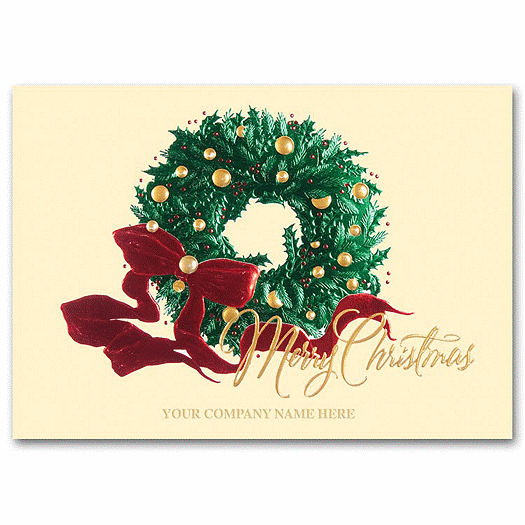 Circle of Joy Holiday Card - Office and Business Supplies Online - Ipayo.com