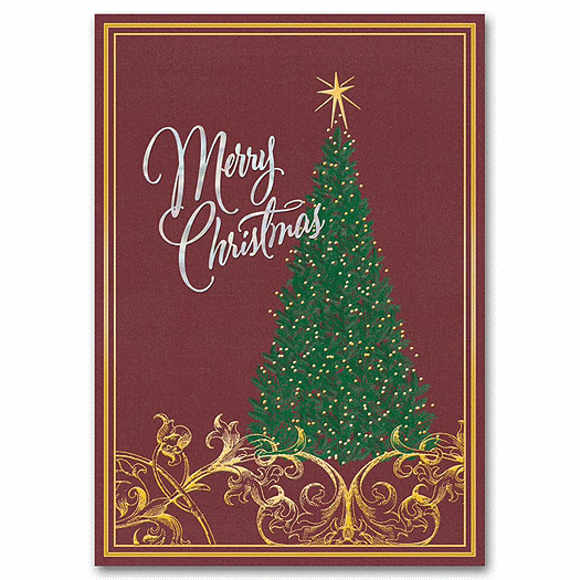Treasured Tradition Christmas Card - Office and Business Supplies Online - Ipayo.com