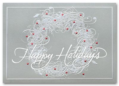 Sterling Sentiments Holiday Card - Office and Business Supplies Online - Ipayo.com