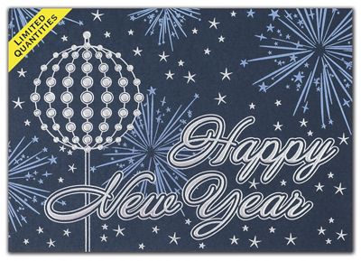 Extravaganza New Years Card - Office and Business Supplies Online - Ipayo.com