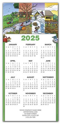 All Year-Round Landscaping Calendar Cards