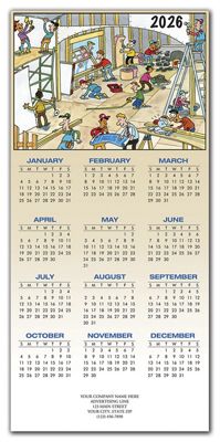 This New House Contractor & Builder Calendar Cards