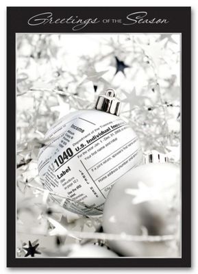 Accountant's Ornament Holiday Card - Office and Business Supplies Online - Ipayo.com