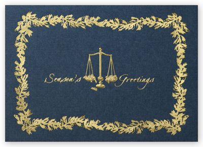 Justice Holiday Card - Office and Business Supplies Online - Ipayo.com