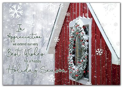 Rural Charm Holiday Cards