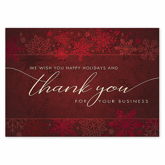 Deep Thanks Holiday Cards