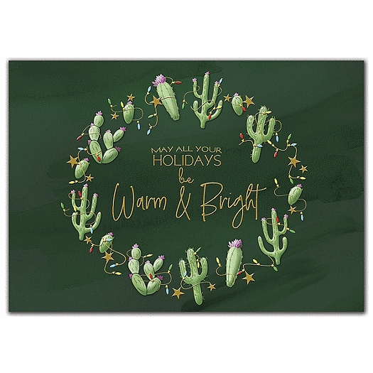 Cactus Country Holiday Cards