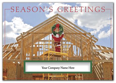 Carefully Crafted Contractor & Builder Holiday Cards