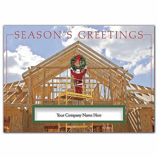 Carefully Crafted Contractor & Builder Holiday Cards