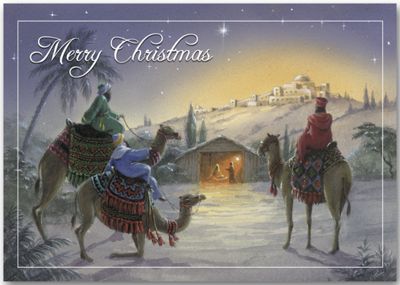 They Come With Gifts Christmas Cards