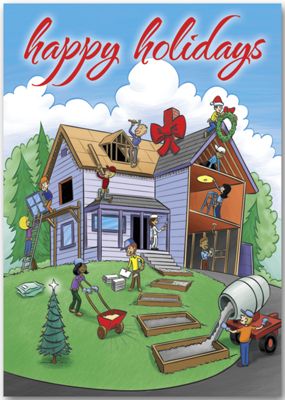 Home For The Holidays Contractor & Builder Cards