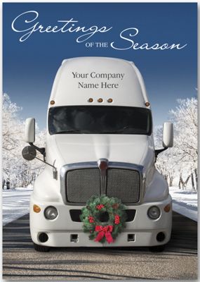Deck the Haul Truck Driver Holiday Cards