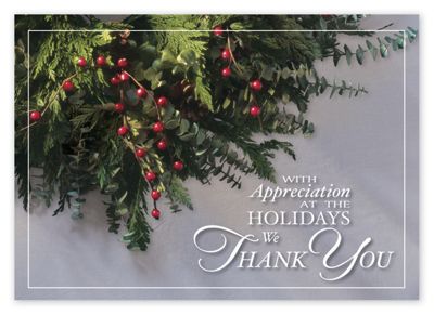 7 7/8 x 5 5/8 Ever Thankful Holiday Cards