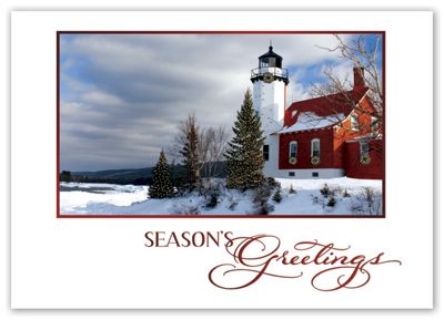 7 7/8 x 5 5/8 Harbor Greetings Holiday Cards