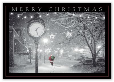 Midnight Walk Christmas Cards