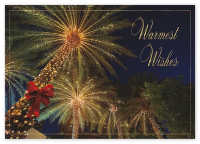 Tropical Wishes Holiday Cards