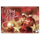 7 7/8 x 5 5/8 Holiday Shimmer Christmas Cards