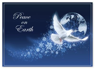 Peace Abounds Holiday Card - Office and Business Supplies Online - Ipayo.com
