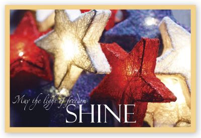 Patriotic Christmas Postcards - Office and Business Supplies Online - Ipayo.com