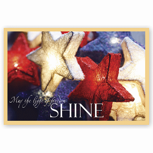 Patriotic Christmas Postcards - Office and Business Supplies Online - Ipayo.com