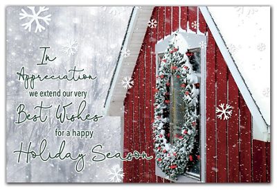 Rural Charm Holiday Postcards
