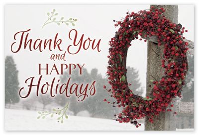 Simply Thankful Holiday Post Cards