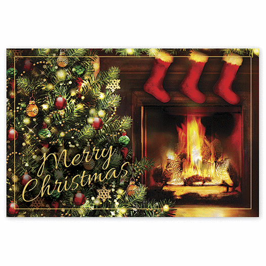 No Place Like Home Christmas Postcards HPC7203