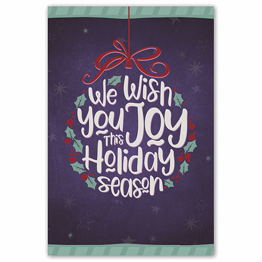 Filled With Joy Holiday Postcards