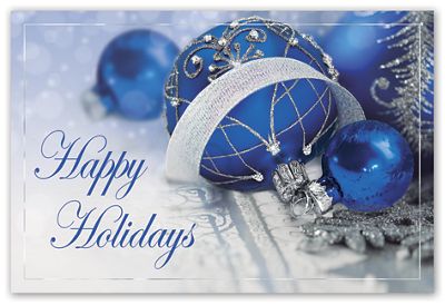 Starlight Sapphire Holiday Postcards