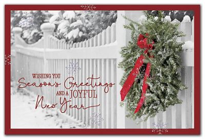 Garden Gate Holiday Postcards