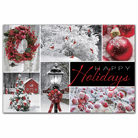Seasonal Showcase Holiday Postcards