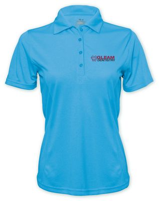 Ladies Page & Tuttle Heather Seam Detail Polo