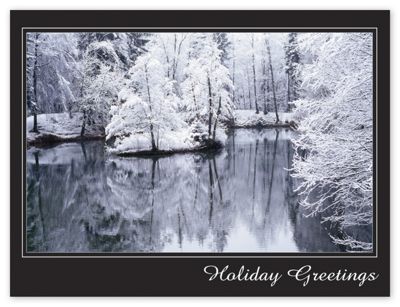 Cool Reflections Holiday Card - Office and Business Supplies Online - Ipayo.com