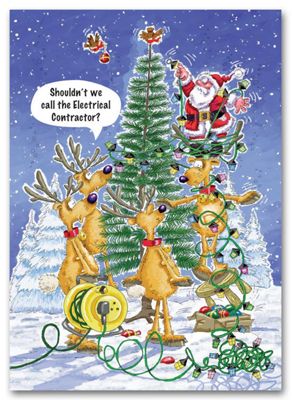 Holiday Light-Up Card - Office and Business Supplies Online - Ipayo.com