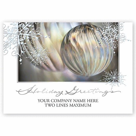 Sparkling Style Holiday Card - Office and Business Supplies Online - Ipayo.com