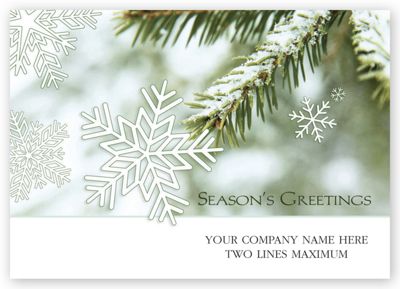 Winter's Arrival Holiday Card - Office and Business Supplies Online - Ipayo.com