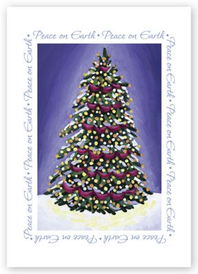 Peace on Earth Holiday Card - Office and Business Supplies Online - Ipayo.com