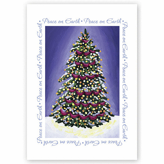 Peace on Earth Holiday Card - Office and Business Supplies Online - Ipayo.com