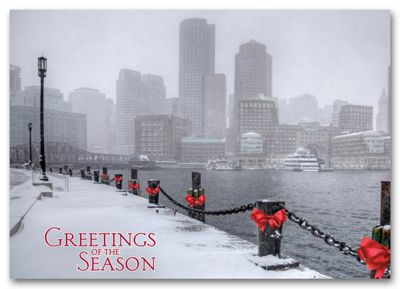 Holiday Riverfront Holiday Card - Office and Business Supplies Online - Ipayo.com