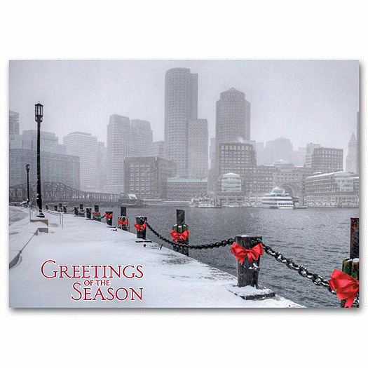 Holiday Riverfront Holiday Card - Office and Business Supplies Online - Ipayo.com
