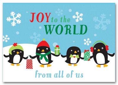 Polar Pals Holiday Card - Office and Business Supplies Online - Ipayo.com