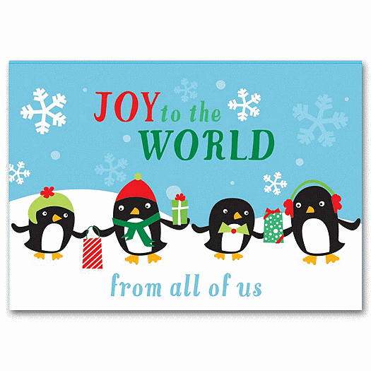 Polar Pals Holiday Card - Office and Business Supplies Online - Ipayo.com