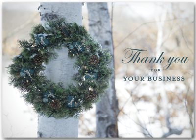 Thank-you Holiday Card - Office and Business Supplies Online - Ipayo.com