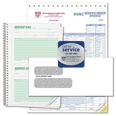 HVAC Business Forms - Business Starter Kit - Office and Business Supplies Online - Ipayo.com